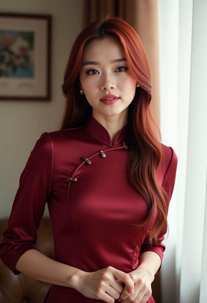 极简构图哲学：女性雕塑与肖像拍摄实录